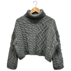 SLOBE IENA (スローブイエナ) ▲ ③ 18AW タートルネックニット レディース グレー ー