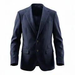 54l28 POLO RALPH LAUREN ポロラルフローレン PERFORMANCE SUIT テーラードジャケット アンコンジャケット ストライプ柄 シングル 2B メンズ 紳士服 大きいサイズ XL ネイビー ウール100％o07t