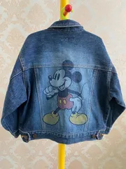 【Size 110】vintage ミッキー デニムジャケット