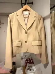 ベージュ 基本 ジャケット 新品
