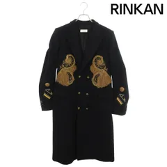 dries van noten コート　ブリーチ　レザー切り替え dries van noten コート ブリーチ レザー切り替え