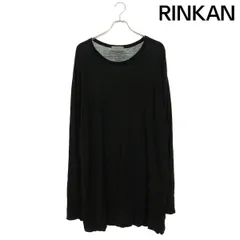 【極美品】ヨウジヤマモト　ビッグシルエット　ロングスリーブカットソー　黒 s-HA-T62-985_1.jpg