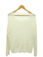 SLOBE IENA (スローブイエナ) ★ ① 23080912304010 リネン混ボートネックニット  レディース アイボリー FREE