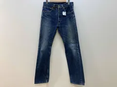LEVI'S リーバイス 501 ストレートジーンズ デニム ボタンフライ 98年製 W31 L32 ブルー コットン アメリカ USA製 ボタン裏553 ダメージ有