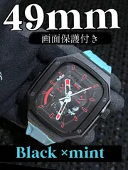アップルウォッチラバー　バンド　ベルト　Apple Watch カバー　画面保護　ケース　49mm ウルトラ　ultra カスタム　メタル　117