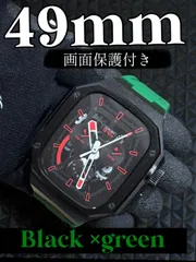 アップルウォッチラバー　バンド　ベルト　Apple Watch カバー　画面保護　ケース　49mm ウルトラ　ultra カスタム　メタル　119