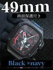 アップルウォッチラバー　バンド　ベルト　Apple Watch カバー　画面保護　ケース　49mm ウルトラ　ultra カスタム　メタル　122