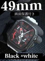 アップルウォッチラバー　バンド　ベルト　Apple Watch カバー　画面保護　ケース　49mm ウルトラ　ultra カスタム　メタル　121
