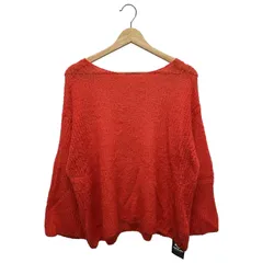 JOURNAL STANDARD relume (ジャーナルスタンダードレリューム) 片畦編みボートネックビッグプルオーバー 22080462109030 ニット レディース レッド FREE