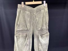 当時物FUGA フーガ カーゴ サルエル スウェットパンツ グレー 46 Y2K