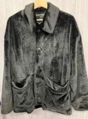 ブラック HARE／ハレ／HA030174TR／エコファーブルゾン／S／ブラック