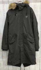 FRED PERRY フィッシュテールパーカー フレッドペリー ジップインライナー モッズコート ブラック sizeXS