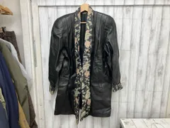 CONPIACERE/その他コート/羊革 花柄 ブラック