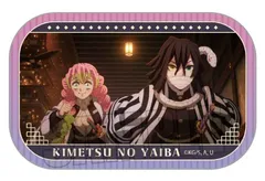 メモリーズスクエア缶バッジ 鬼滅の刃 甘露寺蜜璃&伊黒小芭内(無限城編Ver.) 鬼滅 グッズ 缶バッジ 缶バッチ カンバッチ カンバッジ