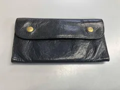 IL BISONTE イルビゾンテ 長財布 ブラック レザー  