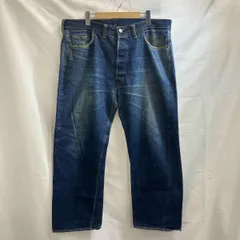 LEVI'S 501 BIGE 推定Wネーム 60s 足長R ズレカン ビッグE vintage 赤耳 ボタン裏M 推定W38 濃紺 色残り大