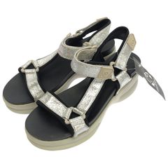 NO NAME ■ ② サンダル レディース グレー 38