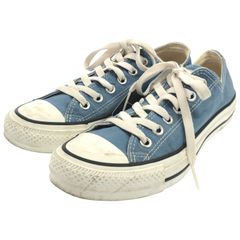 CONVERSE (コンバース) ■ ⑤ 1SC056 ALL STAR WASHED CANVAS OX レディース ブルー US 4.5 (23.5cm)