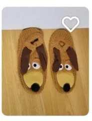 トイストーリー スリンキースリッパ ぬいぐるみカバーソックス