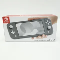 任天堂 Nintendo Switch Lite ニンテンドースイッチライト 本体 グレー HDH-S-GAZAA　※中古