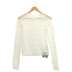 IENA (イエナ) ★★ ① 25070900203020 フラワーストレッチレースプルオーバー レディース ホワイト FREE