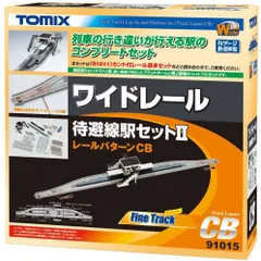 TOMIX 91015 ワイドレール待避線駅セットⅡ(レールパターンCB)のサムネイル
