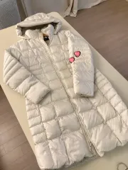 THE NORTH FACE ザノースフェイス 白 ダウンジャケット ロング丈