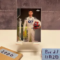 2020 Topps Chrome Formula 1 Pierre Gasly Scuderia AlphaTauri カード