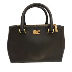 マイケルコース(MICHAEL KORS) レザー ケレン サッチェル 2WAYショルダーバッグ ブラック 【中古】 JA-25724
