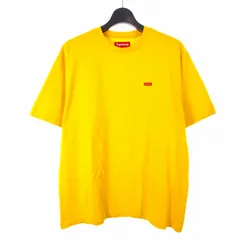 シュプリーム SUPREME スモールボックスロゴ Tシャツ カットソー 半袖 M イエロー 黄