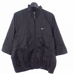 ナイキ NIKE 90s 7分袖 ナイロンジャケット ブルゾン M ブラック 黒