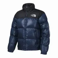 95 M THE NORTH FACE ザノースフェイス 700 ヌプシ ネイビー グースダウン ガチョウファー ダウン
