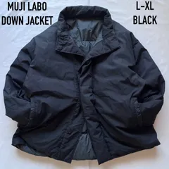 muji labo ムジラボ　無印　ダウンジャケット　2022aw ブラック