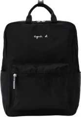 超人気!!!agnes b スタイリッシュビジネスリュック 出張・旅行に最適な多機能バッグ