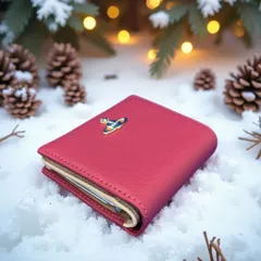 【新品・正規品】ヴィヴィアンウエストウッド 三つ折財布 PINK 2 人気のがま口タイプ【値下げOK】