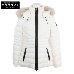 超美品✴︎即完売品　マッカージュ　ダウンジャケット ファー付ホワイト　S 2026年最新】mackage 白の人気アイテム - メルカリ