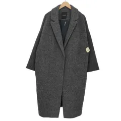 ジーナシス JEANASIS シャギーロングチェスターコート レディース FREE 