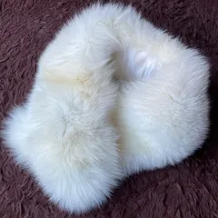 サガフォックス　SAGA FOX  極美品　ホワイトフォックスファー　ショール　マフラー　ストール　4way 成人式　着物　和装　振袖