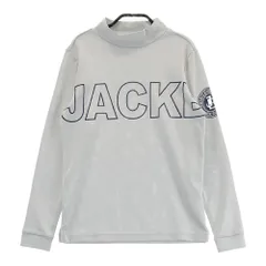 サイズ：0 JACK BUNNY ジャックバニー  ハイネック 長袖Tシャツ  グレー系 [240101588109] ゴルフウェア レディース ストスト