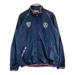 サイズ：LL AND PER SE アンパスィ  ジップジャケット  ネイビー系 [240101588526] ゴルフウェア メンズ ストスト