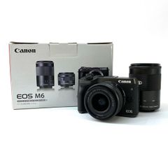 美品 Canon EOS M6 ダブルレンズセットEF-M18-150mm - メルカリ