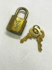 【美品】ルイ・ヴィトン カデナ パドロック 南京錠 No.313　M493