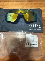 オークリー レーダーロックパス 交換レンズ 2個 ほぼ新品 Refine社製