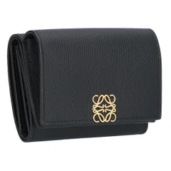 ⭐️未使用級⭐️　LOEWE　ロエベ　アナグラム　トライフォールド ウォレット 正規店購入 ロエベ LOEWE アナグラム トライフォード ウォレット 三