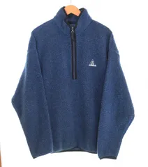 ナイキ NIKE エーシージー ACG 90's 犬タグ Half Zip Fleece Jacket ハーフ ジップ フリース ジャケット 90年代 90s 希少  H60207 ジャケット ネイビー Lサイズ 103MT-3660