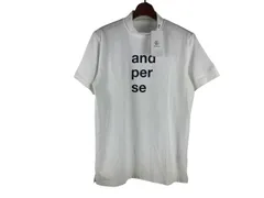 【中古ゴルフウェア】【超美品】and per se(アンパスィ) 半袖カットソー L