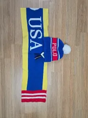 (新品半額以下) ポロ ラルフローレン USA マフラー ビーニー まとめ