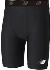 ニューバランス New Balance サッカー ストレッチインナーパンツ メンズ ショーツ アンダー ボトムス フットボール フィット性 安定性 軽量 ソフトタッチ 部活 練習 トレーニング 試合 大会  JMPF7382 BK ブラック