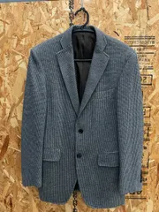 Cin Que cento テーラードジャケット メンズ 千鳥格子 グレンチェック グレー系