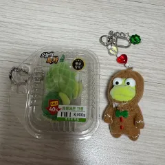 メロンメロン クロングッズ ぬいぐるみキーホルダー 2種